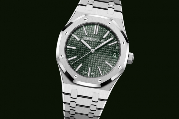 AP Royal Oak Ref. 15510ST正式現身！細節重新微調更有全新綠色錶盤款式！