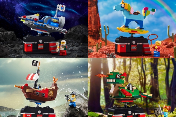 LEGO Bricktober載譽歸來！十月限定推出一套4款玩「樂」冒險之旅主題系列
